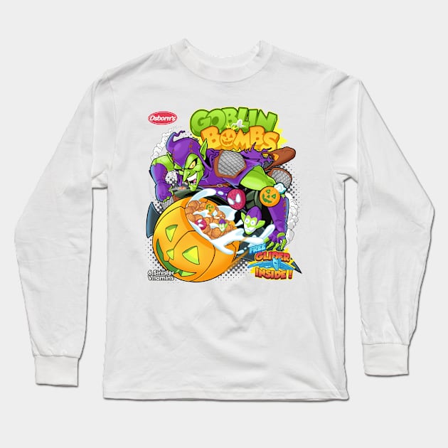 Goblin Bombs Long Sleeve T-Shirt by harebrained